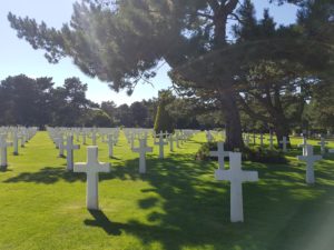 American cemetery Colleville, Saint Laurent, Omaha, Normandy