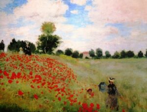 Impressionisti maalari Claude Monet Orsayn museossa 