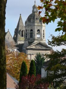 Eglise Saint Michel dans le quartier des Vauzelles à Caen, Normandie