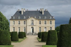 Privately owned Vendeuvre castle, Falaise, Normandy